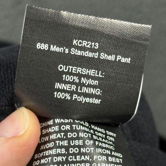 686 Snowboard Pants Mens Large Gray Standard Shell 5K Infidry Waterproof - Picture 6 of 16